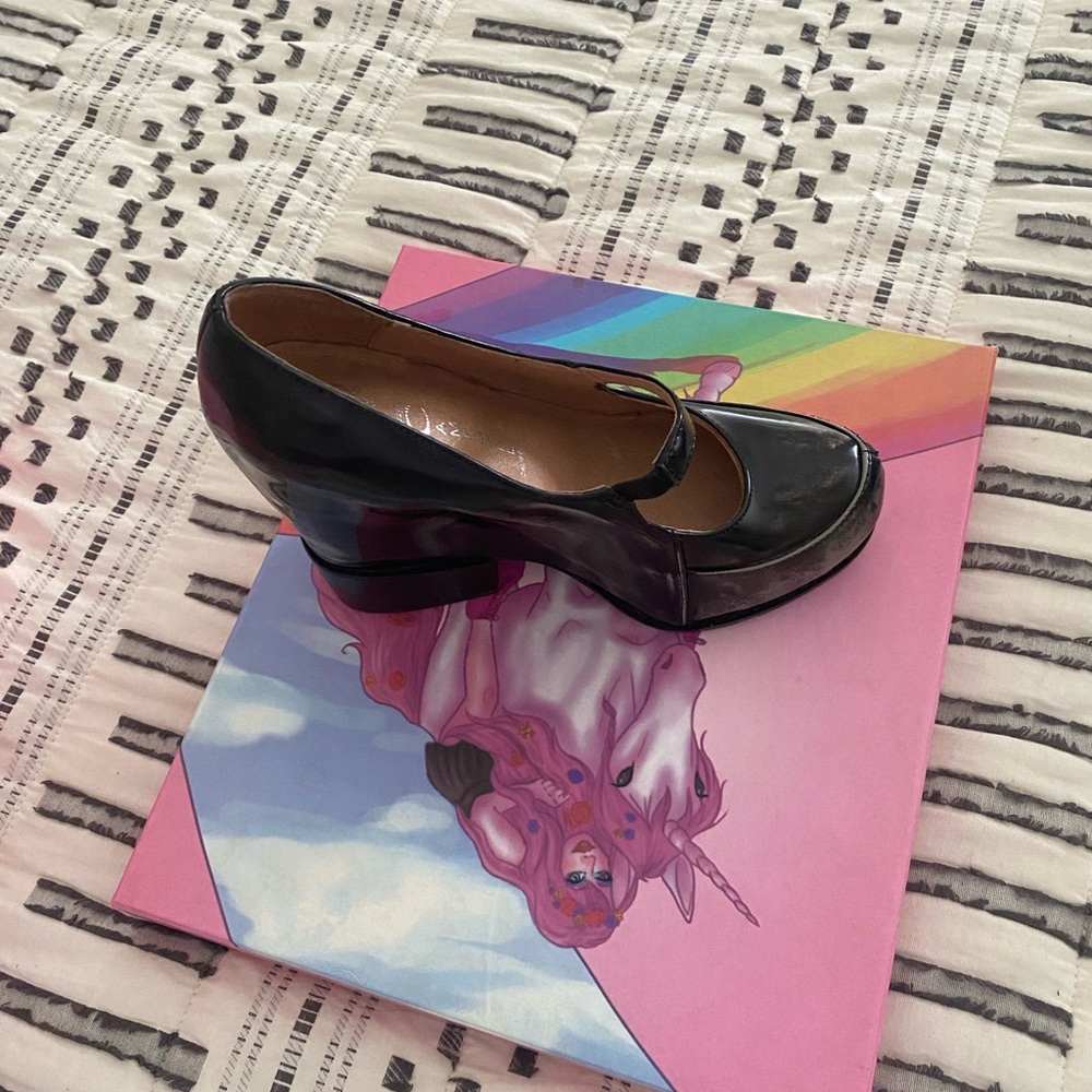 JEFFREY CAMPBELL - JAYNE PLATFORM WEDGE